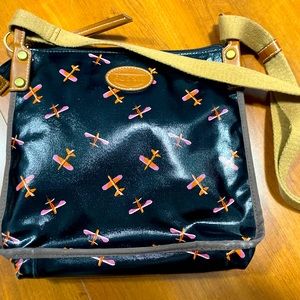 Fossil Airplane-themed purse